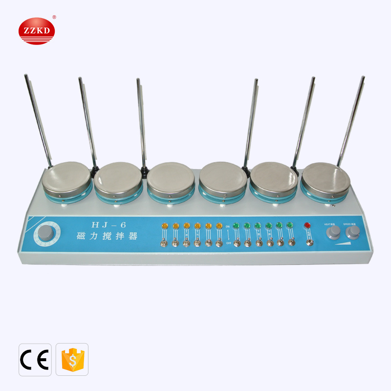 HJ-6多聯(lián)磁力攪拌器